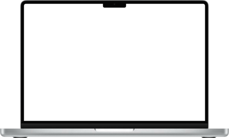 Laptop displaying dashboard