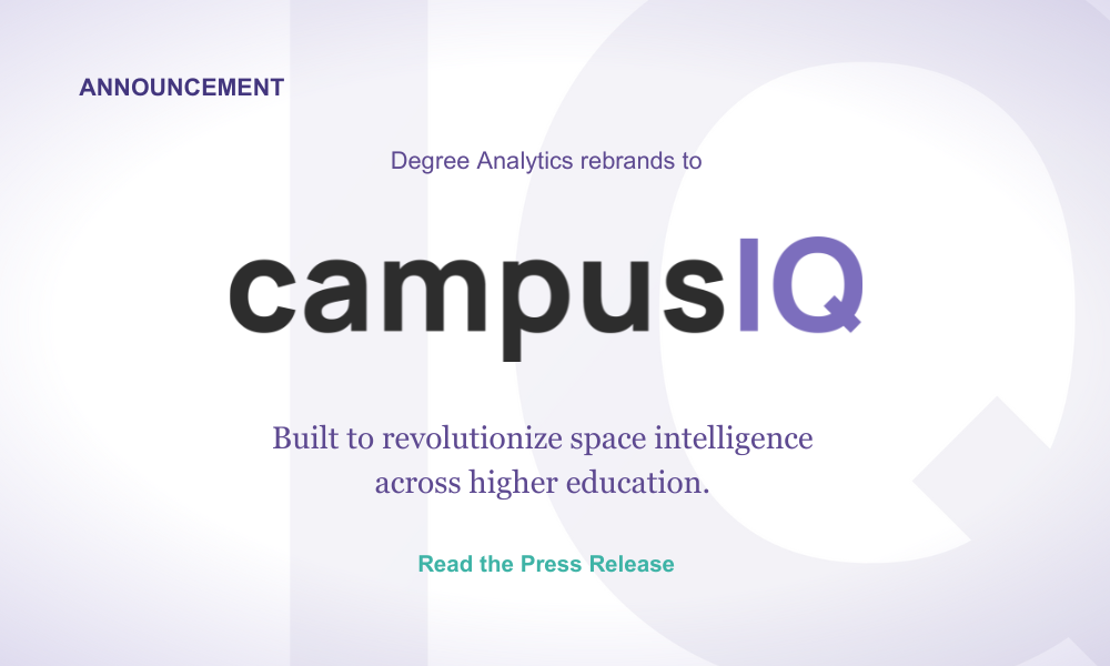 CampusIQ, Formerly Degree Analytics, Expands Vision for Space Intelligence in Higher Ed