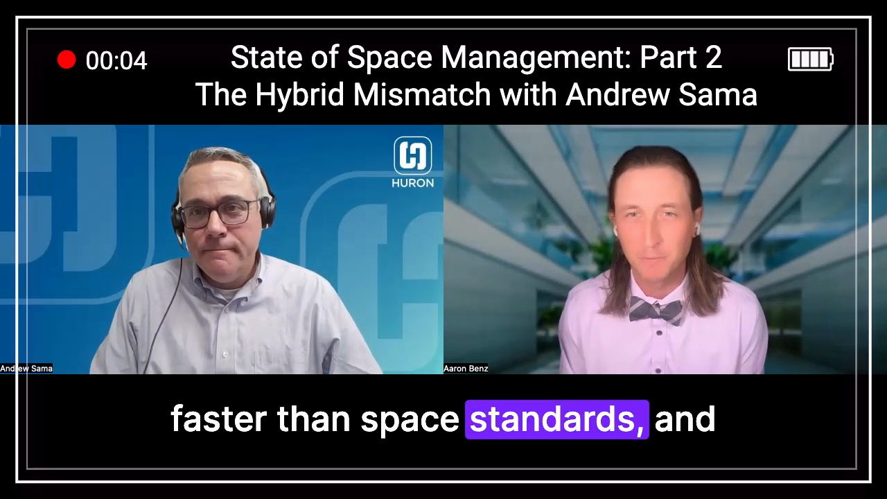 Aaron Benz and Andrew Sama discuss the Hybrid Mismatch as highlighed in the 2026 State of Space Management Report