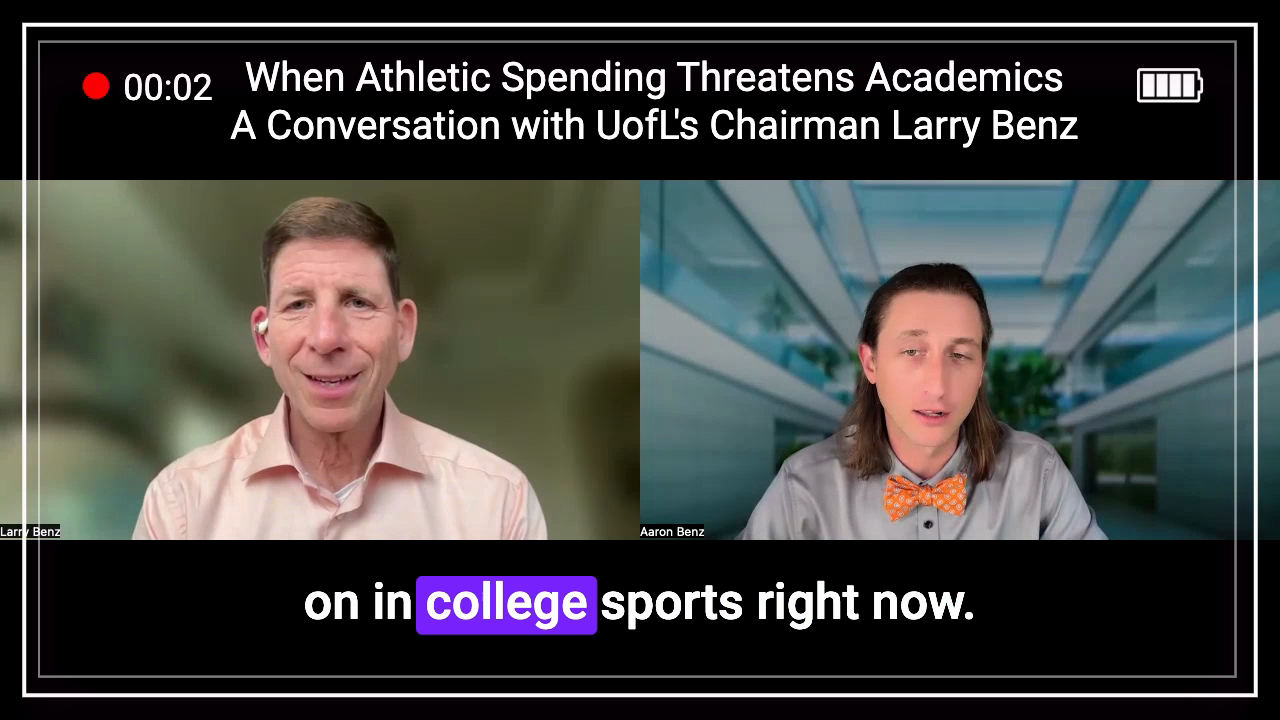 When Athletic Spending Threatens Academics | Larry Benz
